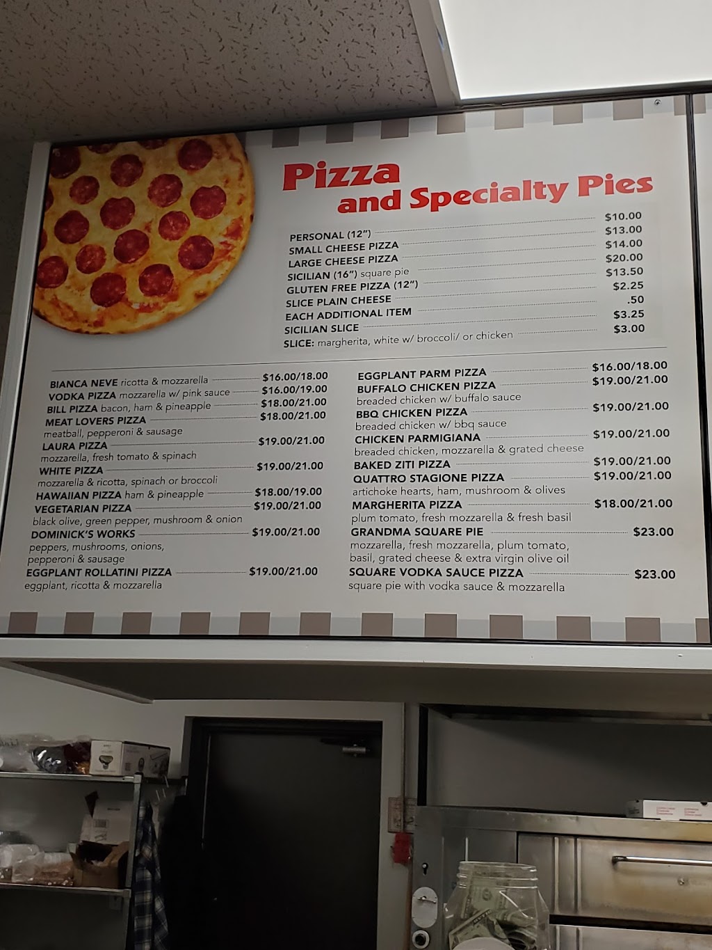 Dominicks Pizza Liberty Corner | 21 Church St, Basking Ridge, NJ 07920 | Phone: (908) 495-6534