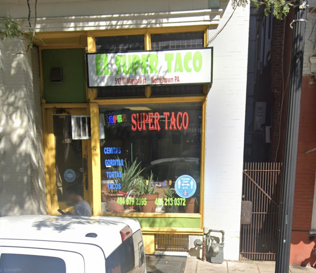 El Super Taco | 517 W Marshall St, Norristown, PA 19401 | Phone: (484) 213-0372