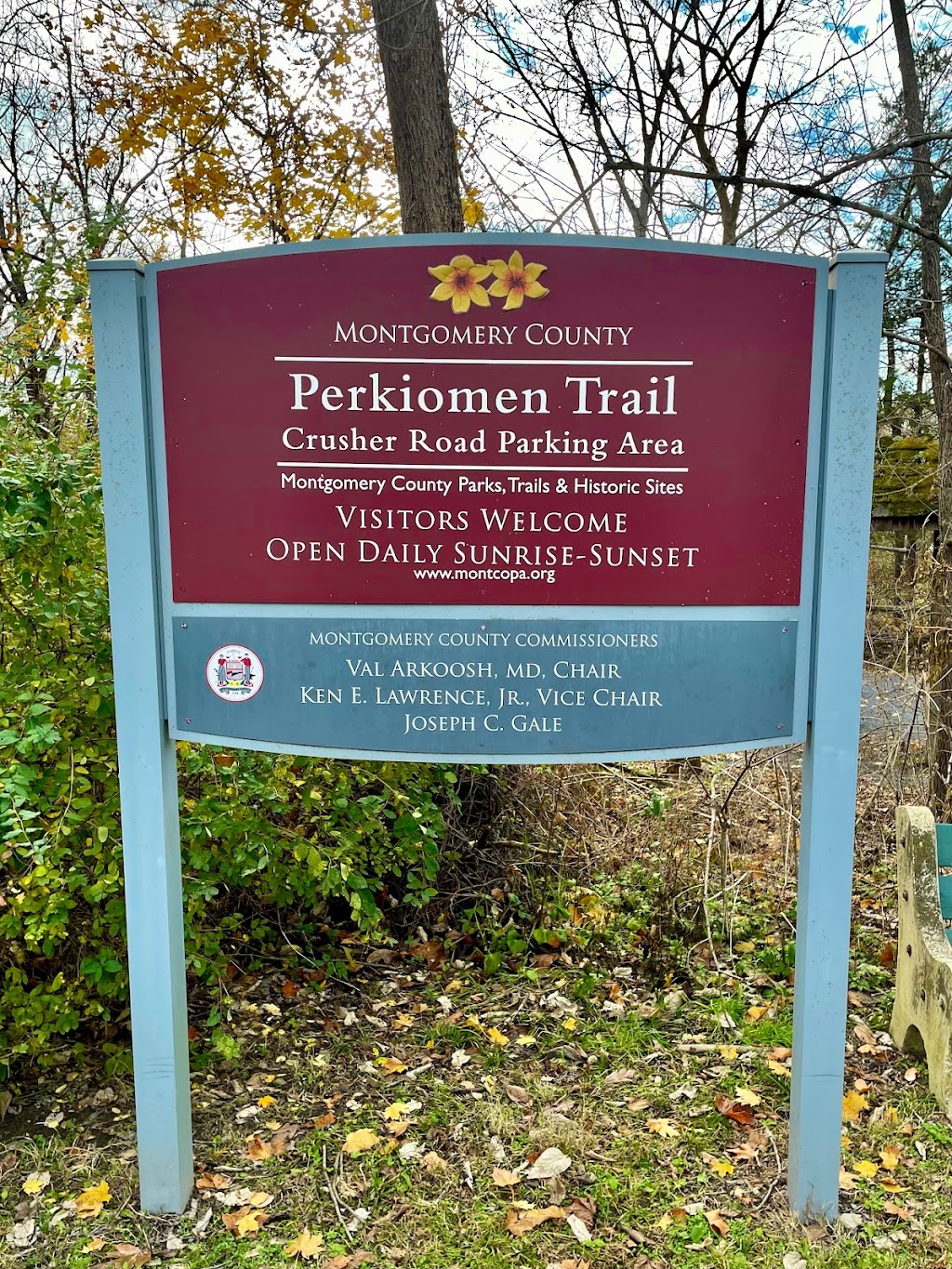 Perkiomen Trail Crusher Road Parking Area | Perkiomen Trail, Perkiomenville, PA 18074 | Phone: (610) 278-3000