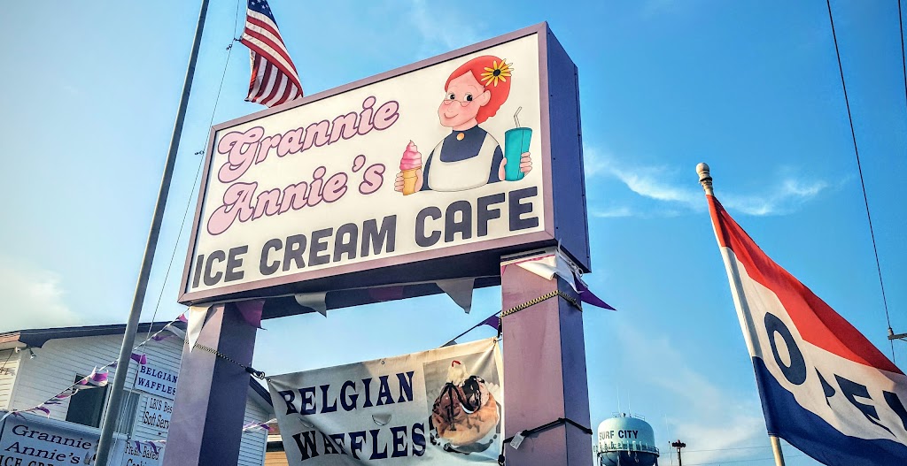 Grannie Annies Ice Cream Cafe | 615 Long Beach Blvd, Surf City, NJ 08008 | Phone: (609) 618-2585