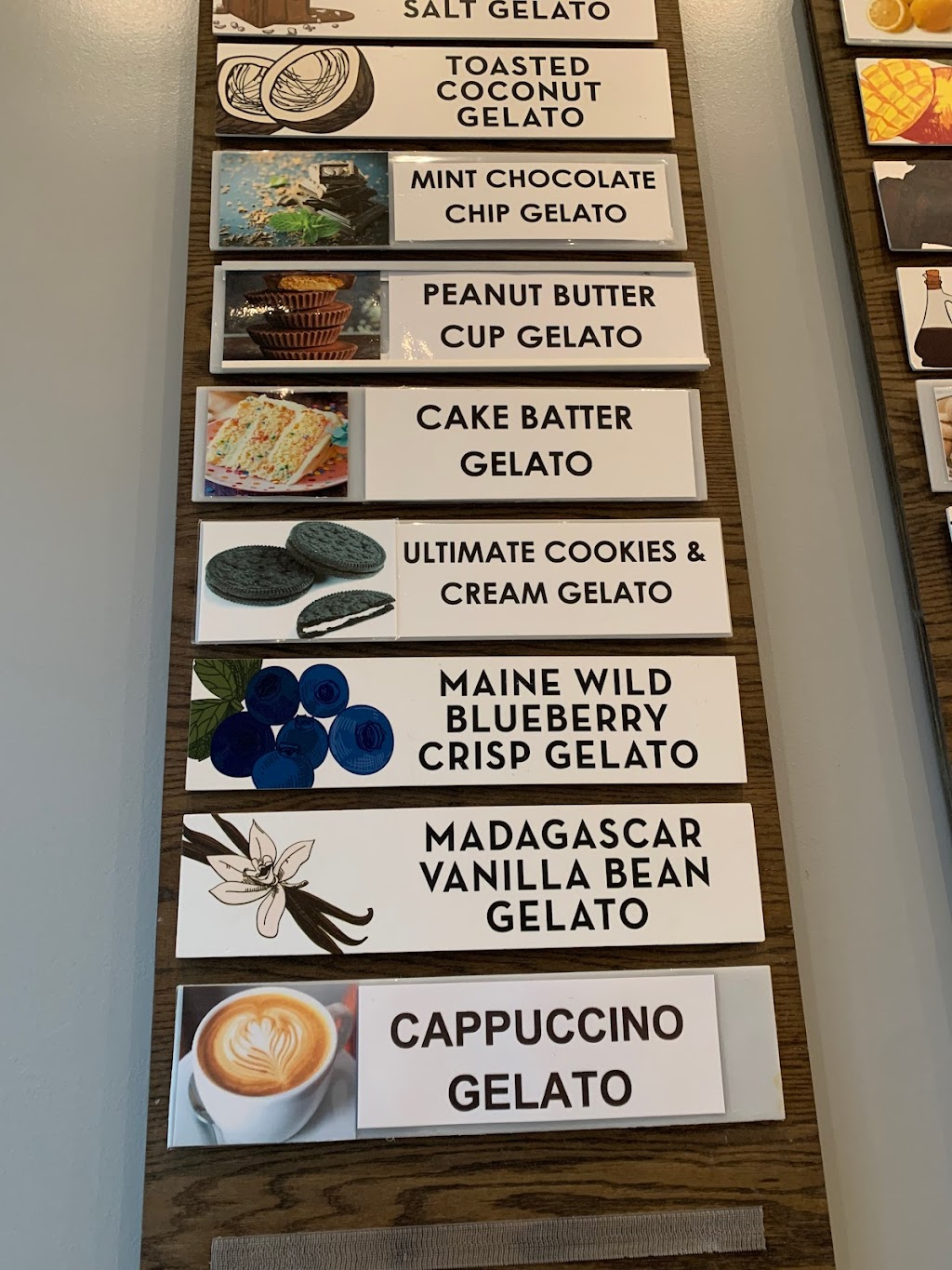 Newbury Gelato | 317 Federal Rd, Brookfield, CT 06804 | Phone: (203) 546-8972