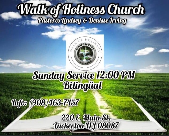 Walk Of Holiness | 220 E Main St, Tuckerton, NJ 08087 | Phone: (908) 463-7457