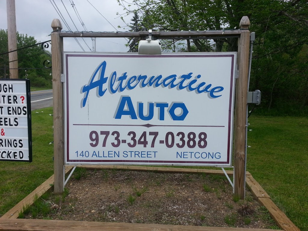 Alternative Auto | 140 Allen St, Netcong, NJ 07857 | Phone: (973) 347-0388