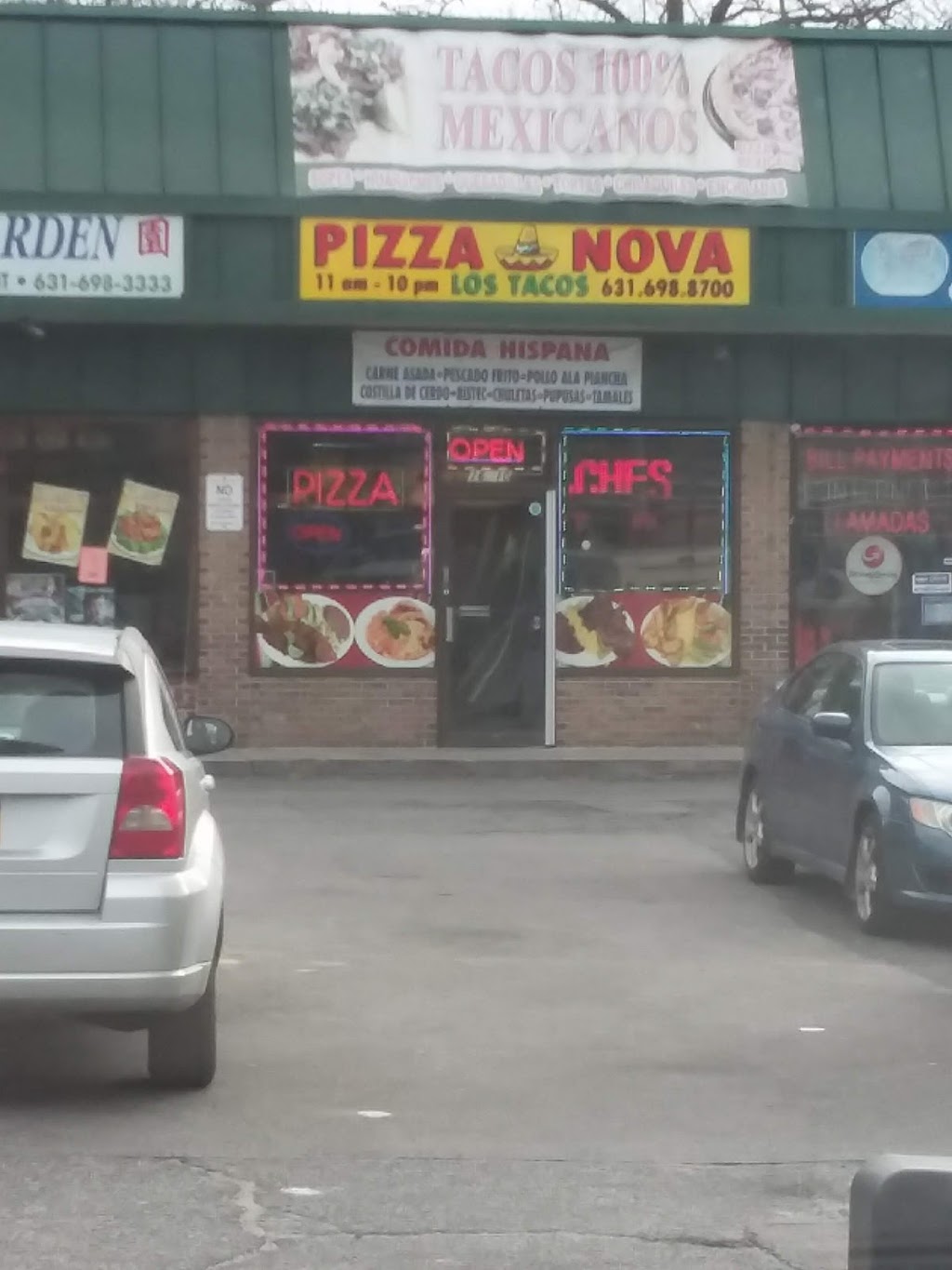 Pizza Nova Los Tacos | 16 Middle Country Rd, Coram, NY 11727 | Phone: (631) 698-8700