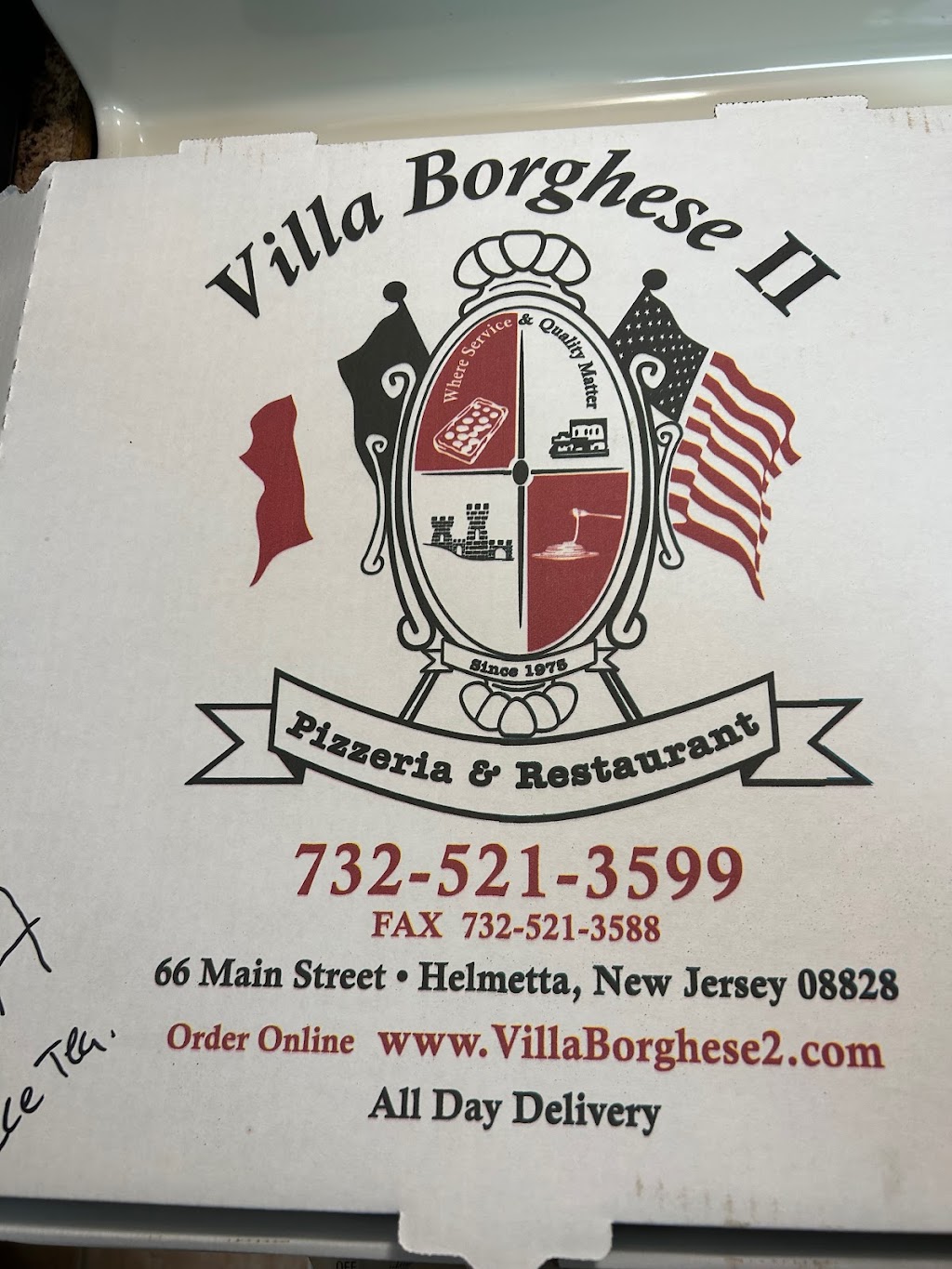 Villa Borghese II | 66 Main St, Helmetta, NJ 08828 | Phone: (732) 521-3599