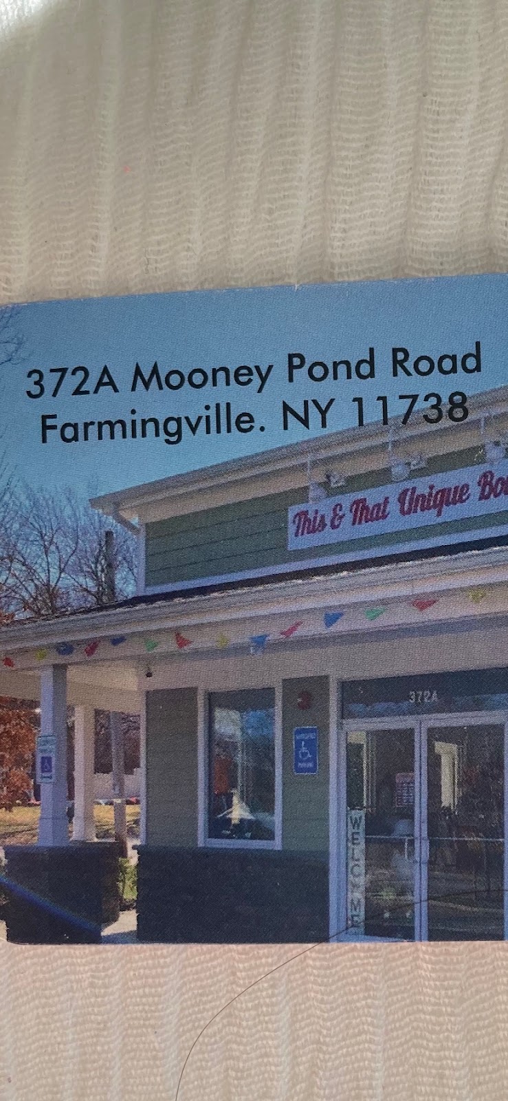 This & That Unique Boutique | 372 Mooney Pond Rd, Farmingville, NY 11738 | Phone: (631) 455-1555