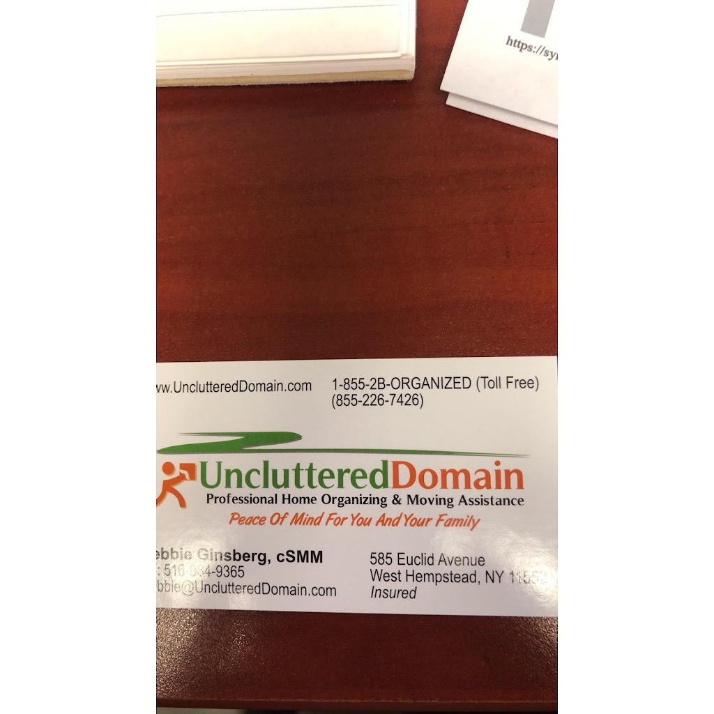 Uncluttered Domain Inc | 585 Euclid Ave, West Hempstead, NY 11552 | Phone: (855) 226-7426