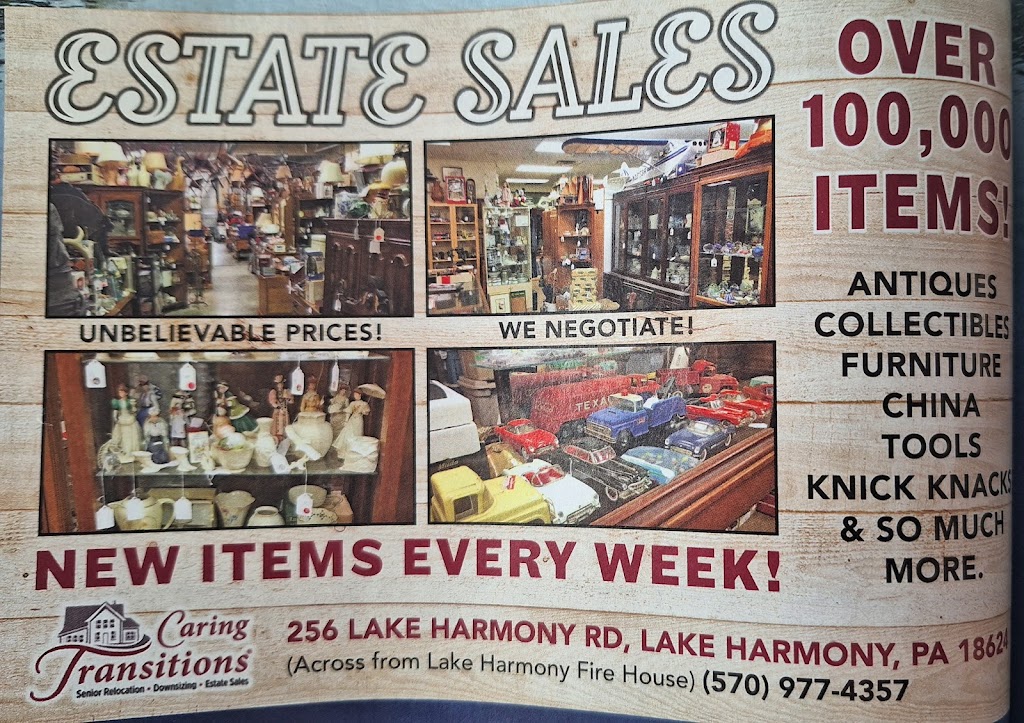 Caring Transitions Estate Sales | 256 Lake Harmony Rd, Lake Harmony, PA 18624 | Phone: (570) 977-4357