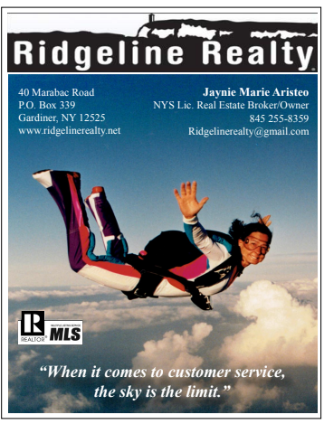 Ridgeline Realty | 127 Main St Suite B, Gardiner, NY 12525 | Phone: (845) 255-8359