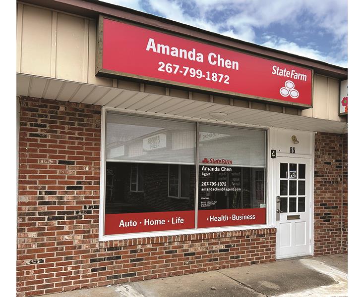 Amanda Chen - State Farm Insurance Agent | 85 Makefield Rd #4, Yardley, PA 19067 | Phone: (267) 799-1872