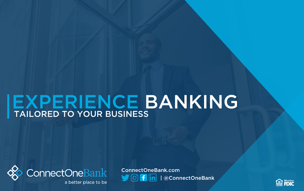 ConnectOne Bank Operations Center | 744 E Palisade Ave, Englewood Cliffs, NJ 07632 | Phone: (844) 266-2548