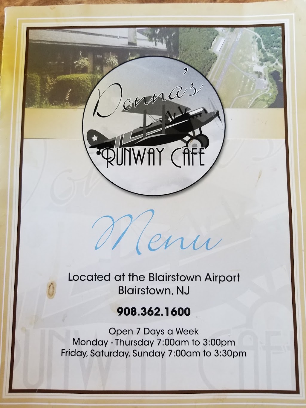 The Airport Cafe | 36 Lambert Rd, Blairstown, NJ 07825 | Phone: (908) 362-1600