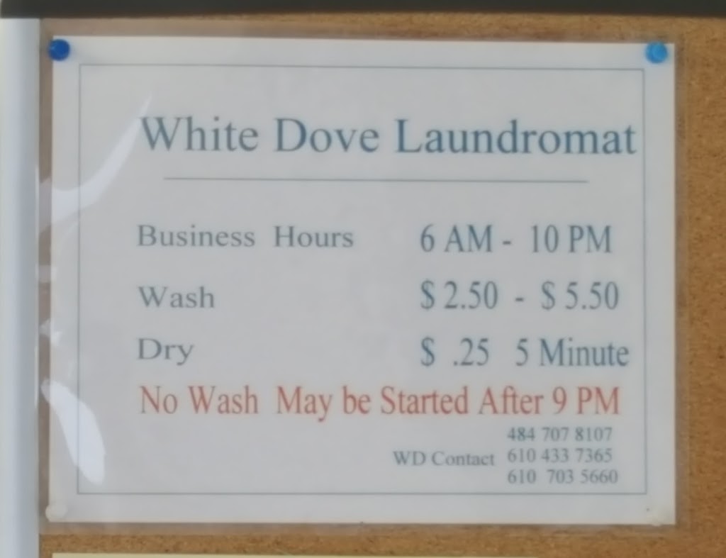 White Dove Laundromat | 1051 N 19th St, Allentown, PA 18104 | Phone: (484) 707-8107