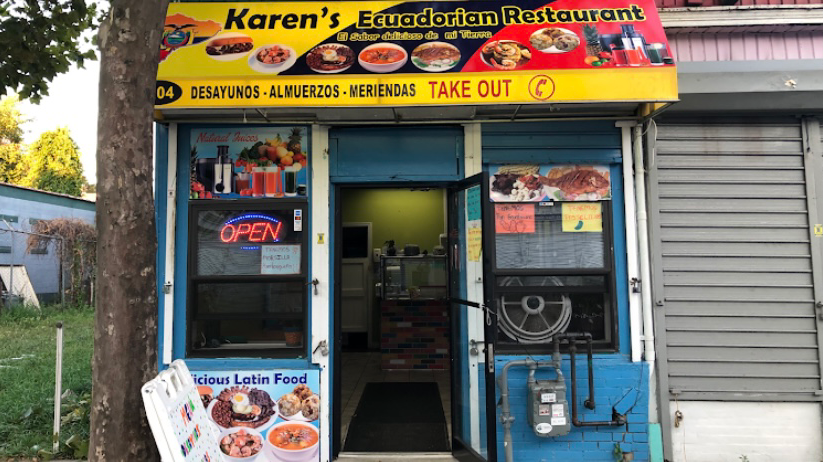 Karens Ecuadorian Restaurant | 1204 E Main St, Bridgeport, CT 06608 | Phone: (203) 916-8009