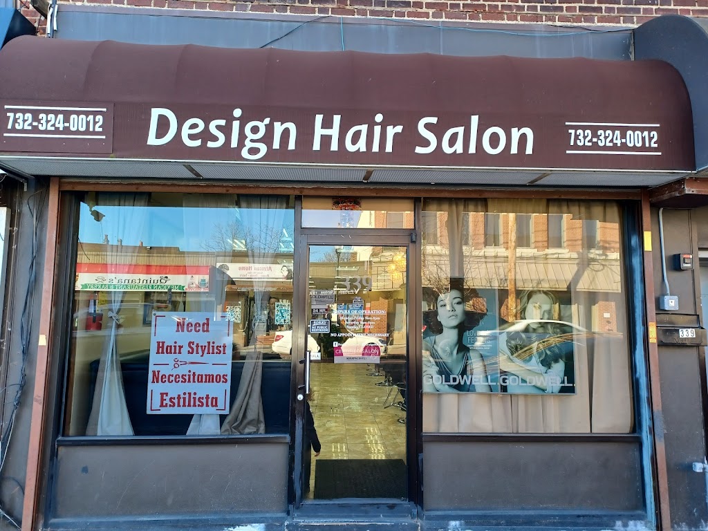 Design Hair Salon | 339 Smith St, Perth Amboy, NJ 08861 | Phone: (732) 324-0012