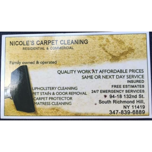 Nicoles Carpet Cleaning | 93-22 50th Ave, Queens, NY 11373 | Phone: (347) 839-6889