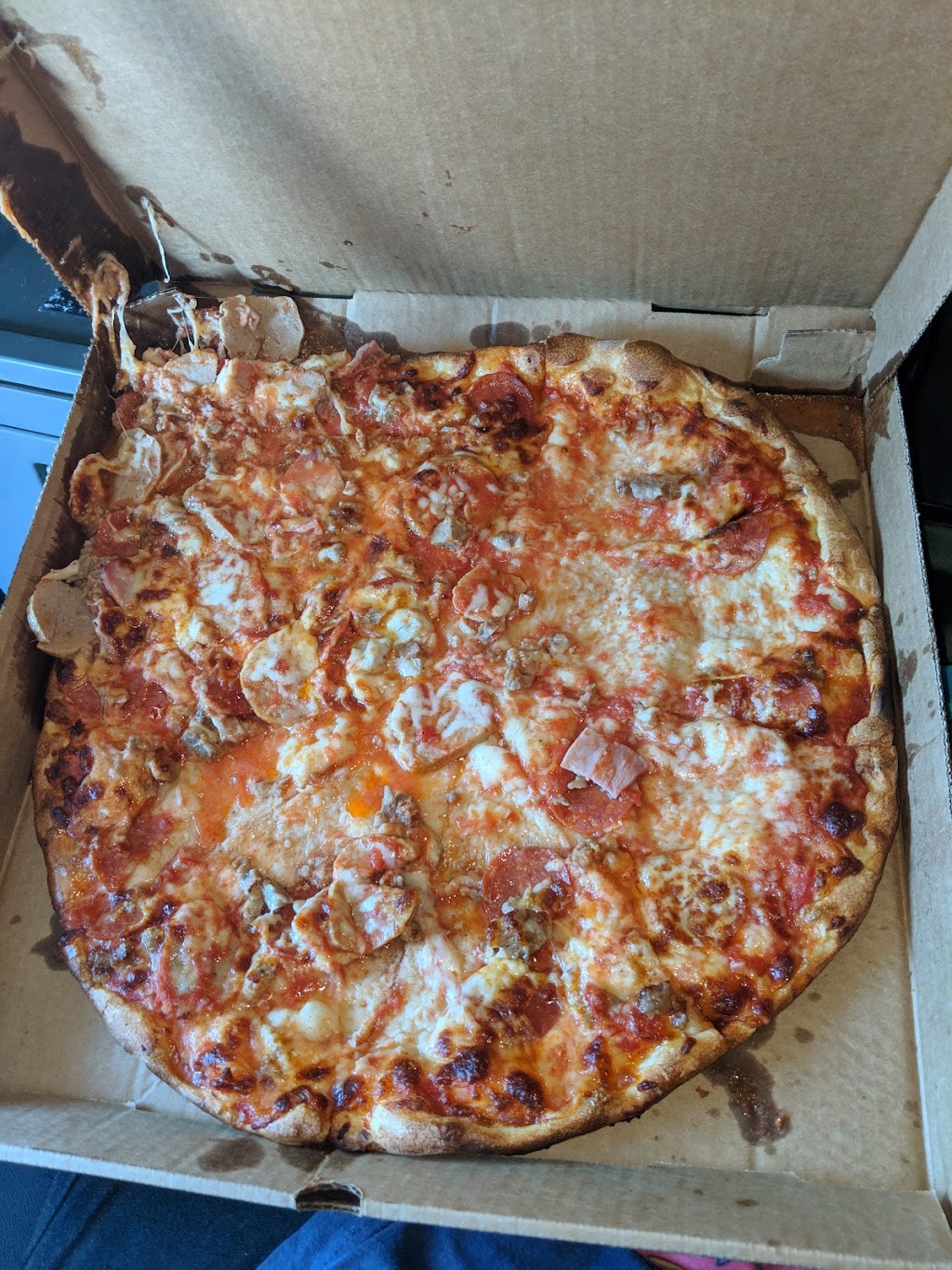 Pizza Linos Italian Grill Carmens Pizza | 1000 Roosevelt Ave, Carteret, NJ 07008 | Phone: (732) 541-5400