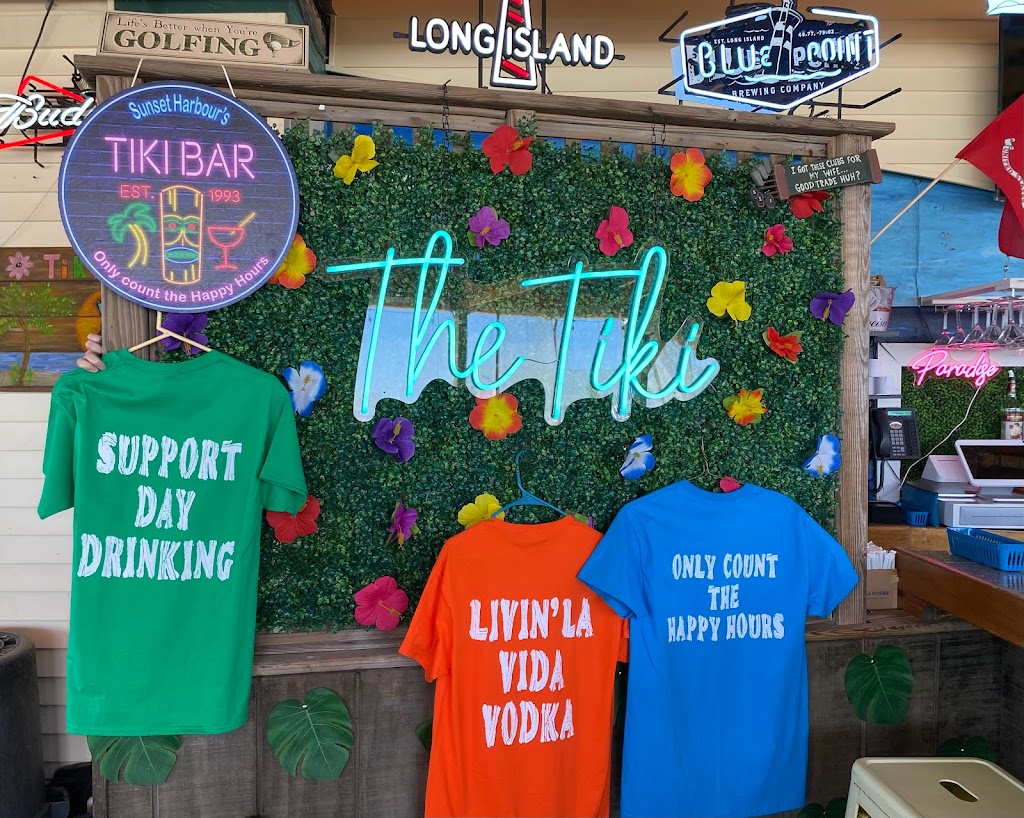 The Tiki Bar At Sunset Harbour | 90 Colonial Dr, East Patchogue, NY 11772 | Phone: (631) 289-2582
