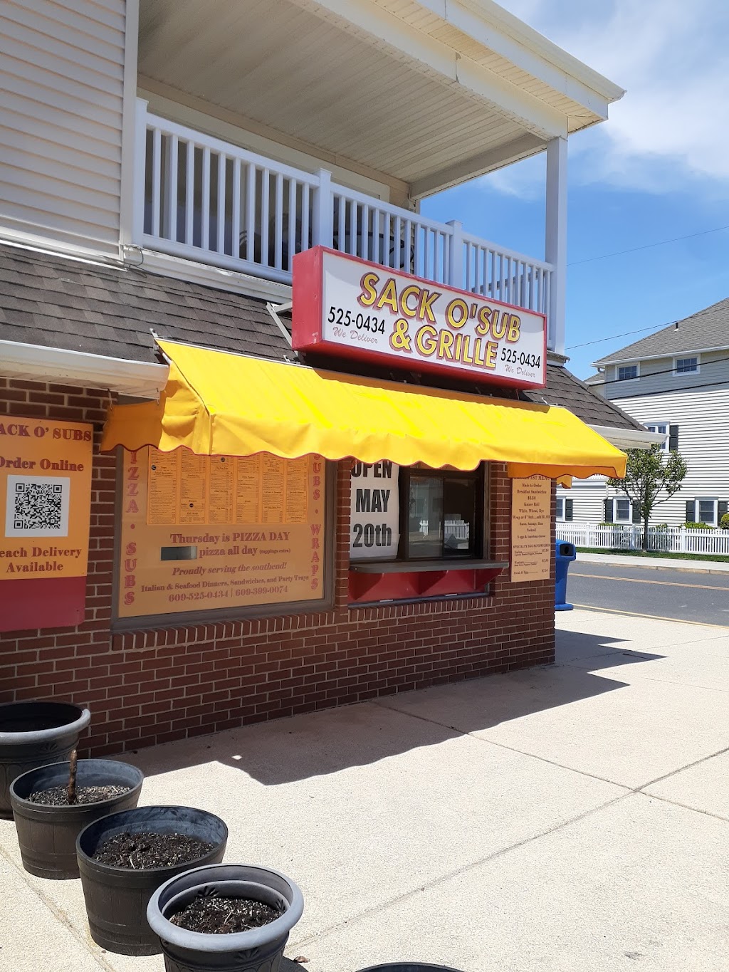 Sack O Pizza & Pasta | 408 E 55th St, Ocean City, NJ 08226 | Phone: (609) 399-0074
