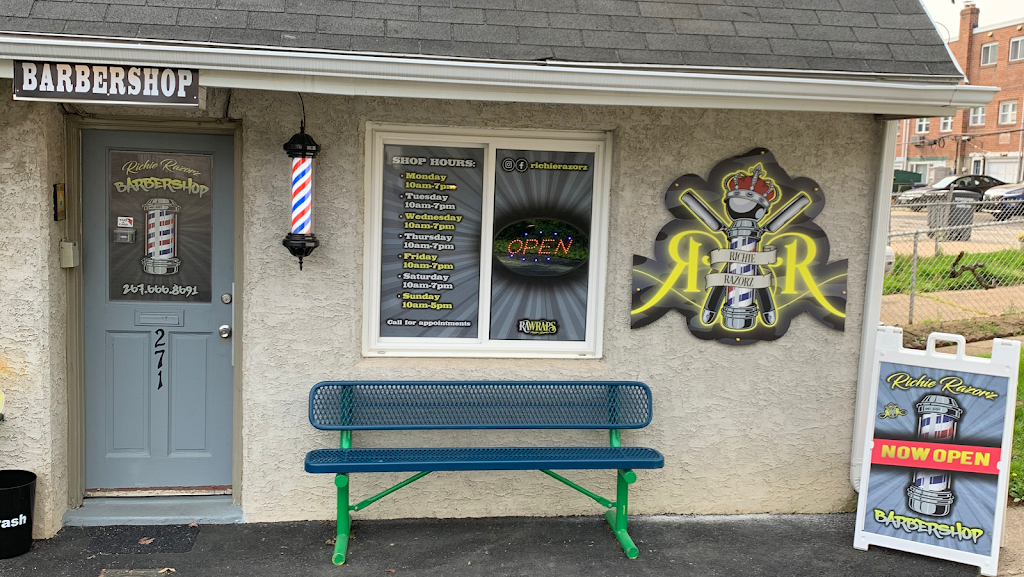 Richie Razorz Barbershop Co. | GREY DOOR, 271 Bannockburn Ave SUITE B, Ambler, PA 19002 | Phone: (267) 666-8691