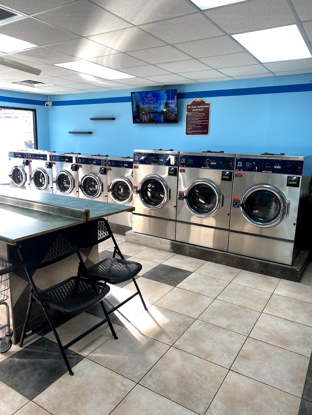 All Clean Laundromat | 715 Avenue A, Bayonne, NJ 07002 | Phone: (201) 240-0822