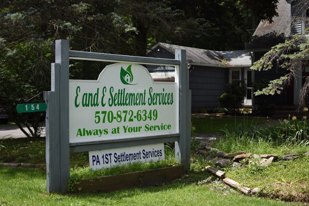 E & E Settlement Services | 154 Summit Ave, Pocono Summit, PA 18346 | Phone: (570) 872-6349