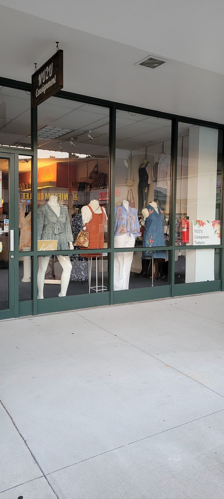 NU2U Consignment Fashions | The Jackson Premium Outlets Near the food court, 537 Monmouth Rd, Jackson Township, NJ 08527 | Phone: (609) 981-7077