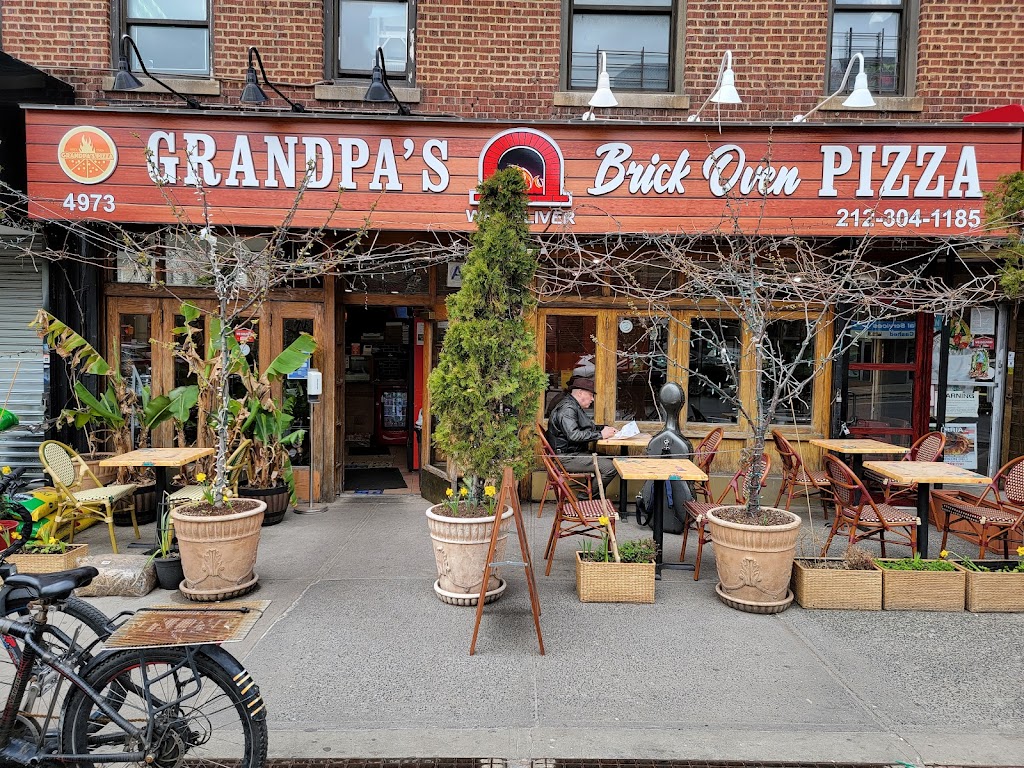 Grandpas Brick Oven Pizza | 4973 Broadway, New York, NY 10034 | Phone: (212) 304-1185