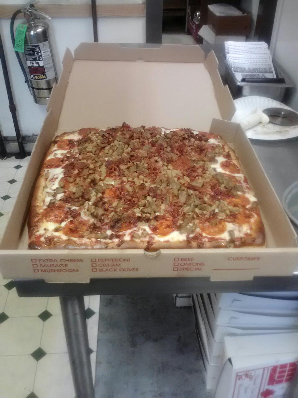 Milanese Pizza | 647 St Mihiel Dr, Delran, NJ 08075 | Phone: (856) 461-1212