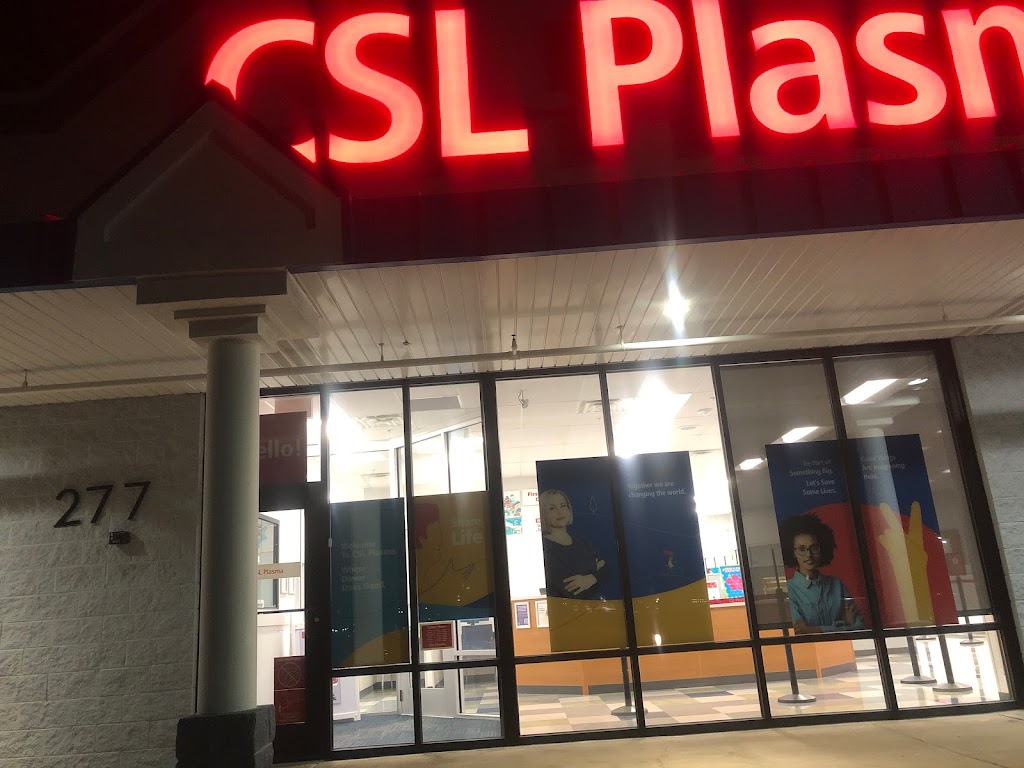 CSL Plasma | 277 N Dupont Hwy, Dover, DE 19901 | Phone: (302) 546-6080