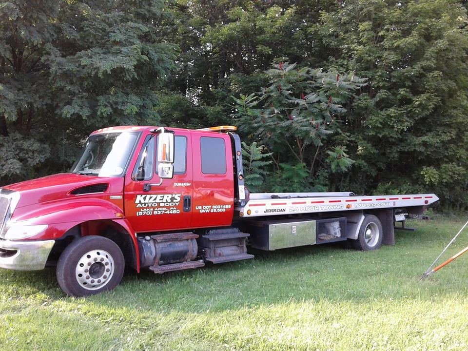 Kizers Auto Body & towing | 113 Hemlock Rd, Lake Ariel, PA 18436 | Phone: (570) 937-4460