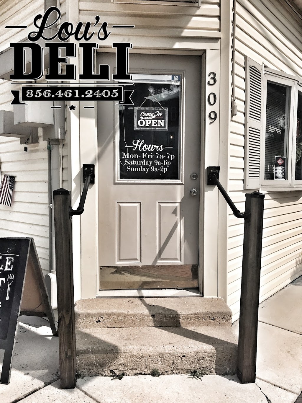 Lous Deli | 309 Burlington Ave, Delanco, NJ 08075 | Phone: (856) 461-2405