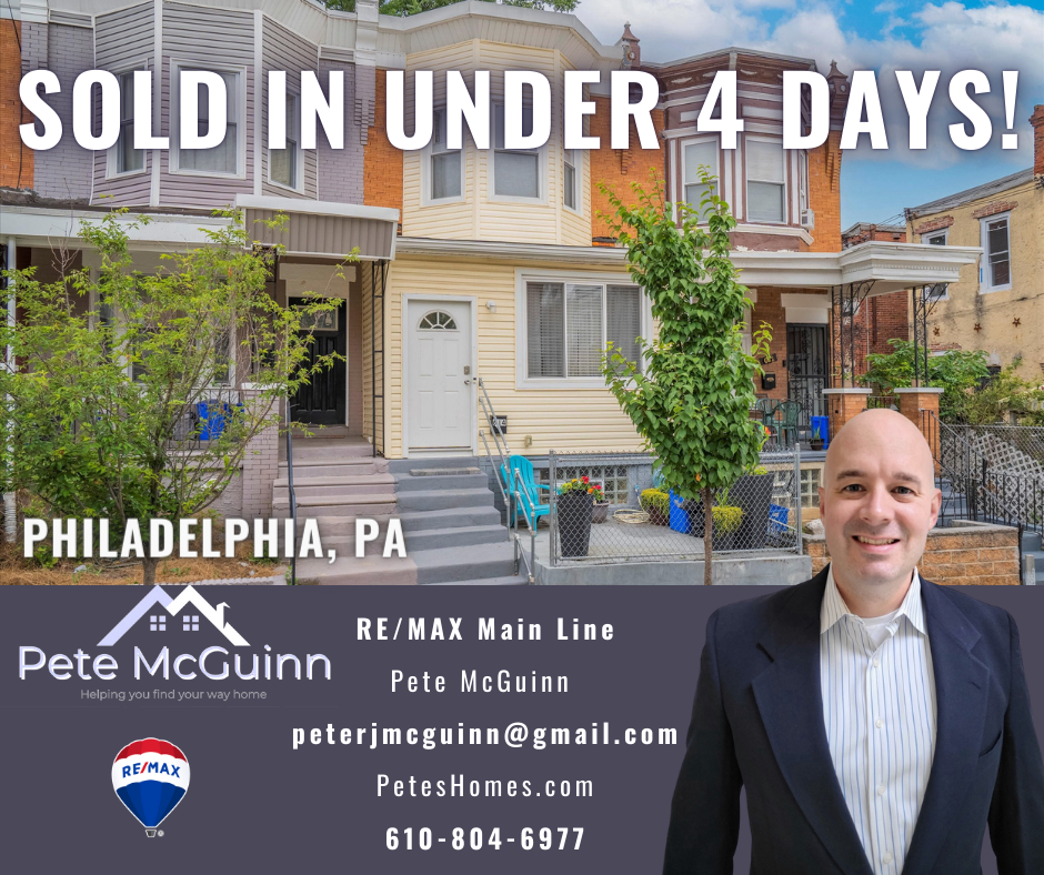 ReMax Main Line - Pete McGuinn | 1615 West Chester Pike # 104, West Chester, PA 19382 | Phone: (610) 804-6977