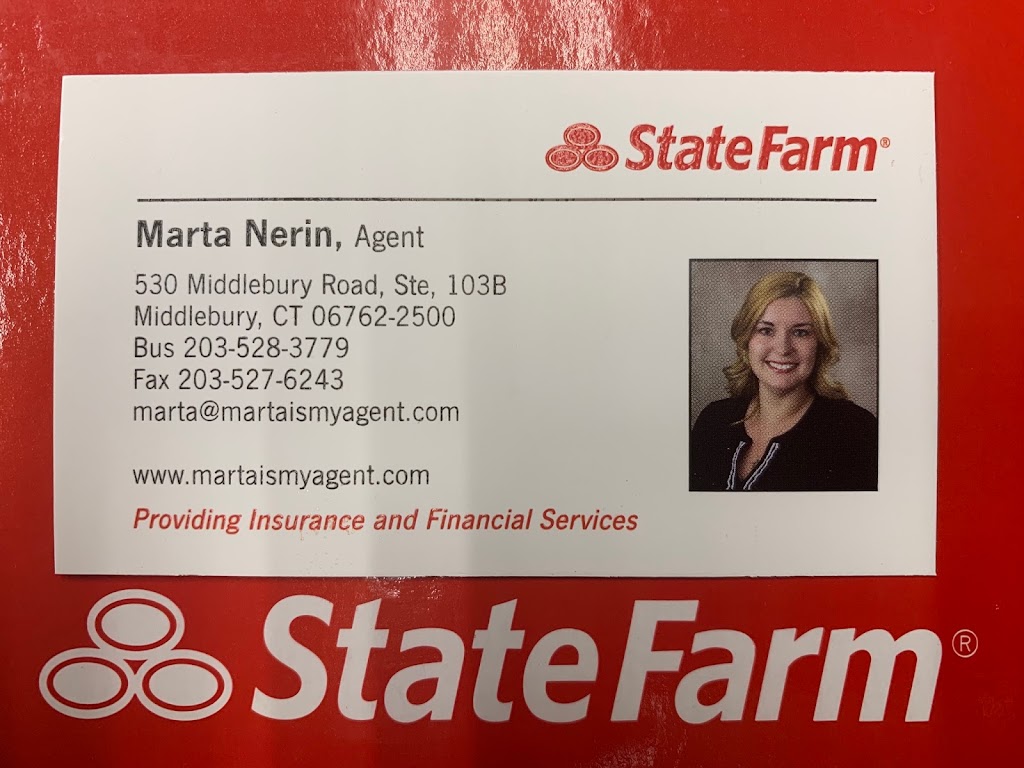 Marta Nerin - State Farm Insurance Agent | 530 Middlebury Rd #103b, Middlebury, CT 06762 | Phone: (203) 528-3779